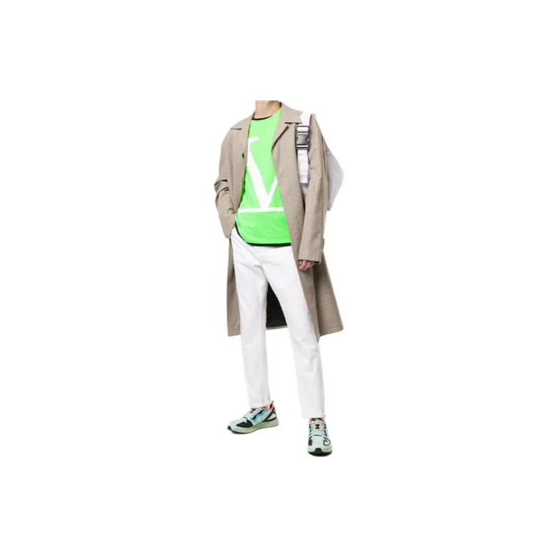 Valentino T Shirts Men Green-4