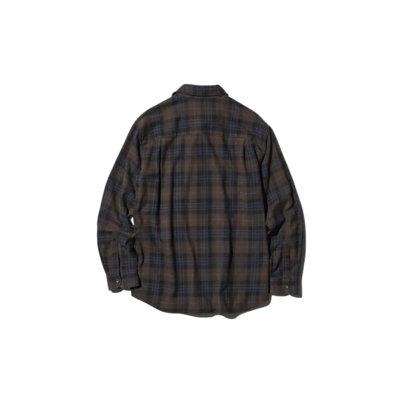 UNIQLO Shirts Men Dark Coffee-1