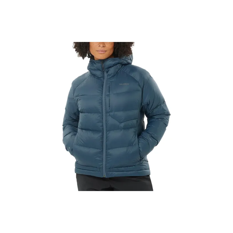 SALOMON OUTLINE DOWN Puffer Jacket Women's Midnight Navy-1