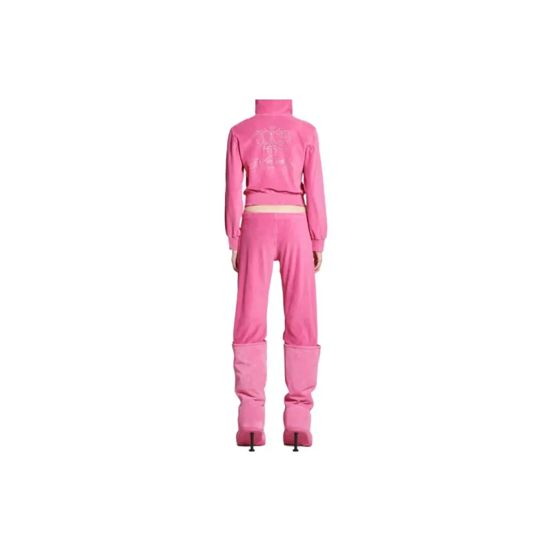 Balenciaga Tracksuit Jacket 'Dark Pink'-3