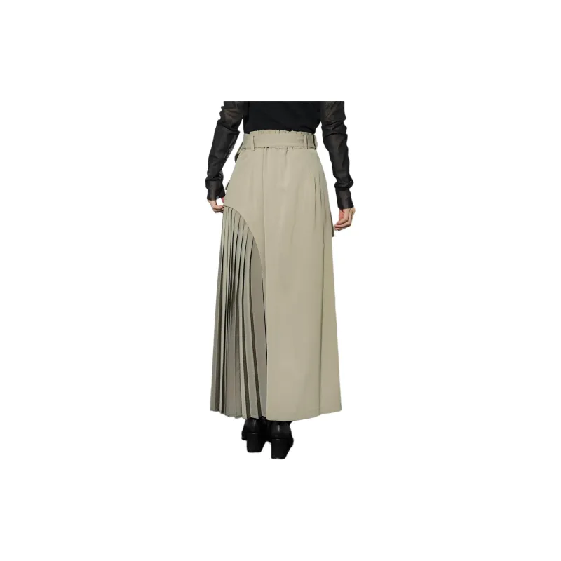 UNITED TOKYO Casual Long Skirts Women's Light Brown-1