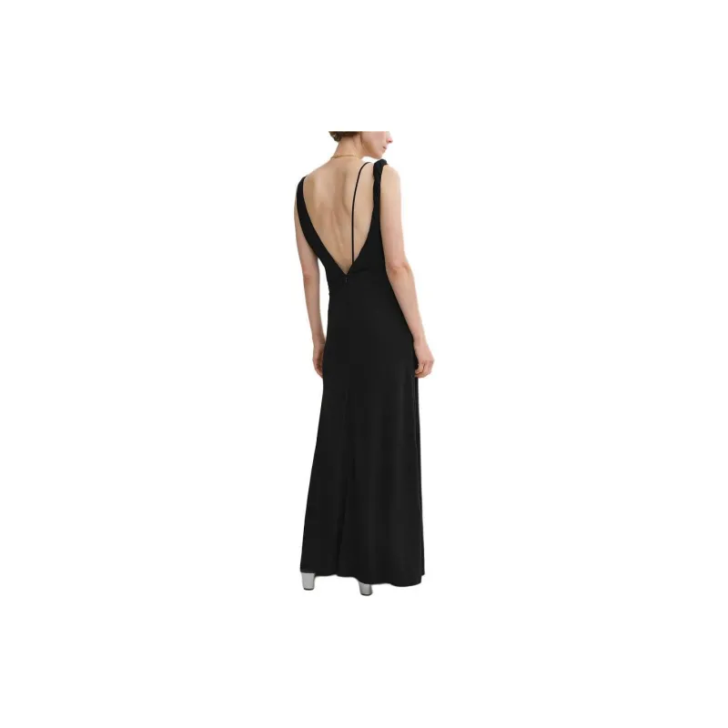 TOTEME Twist Detailed Sleeveless Maxi Dress-2