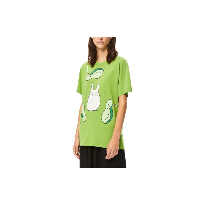 LOEWE x LONGMAO,LIANMINGKUAN T Shirt Women's Green-2