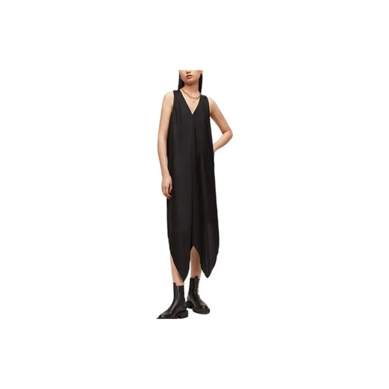 ALLSAINTS Sleeveless Dresses Women's Black-3