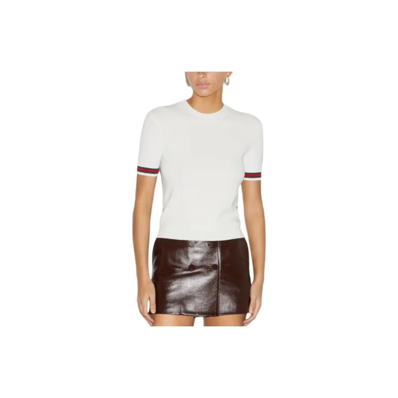 GUCCI Web Detailed Extra Fine Top-3