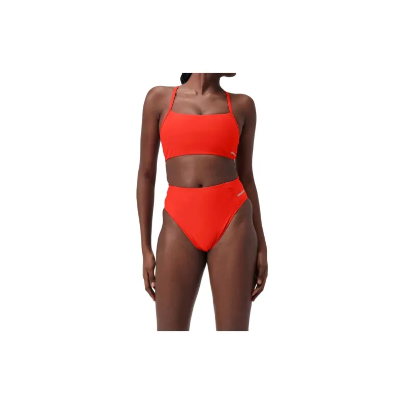 Speedo Solid Hi Waist Bottom Swimming Shorts Women's-2