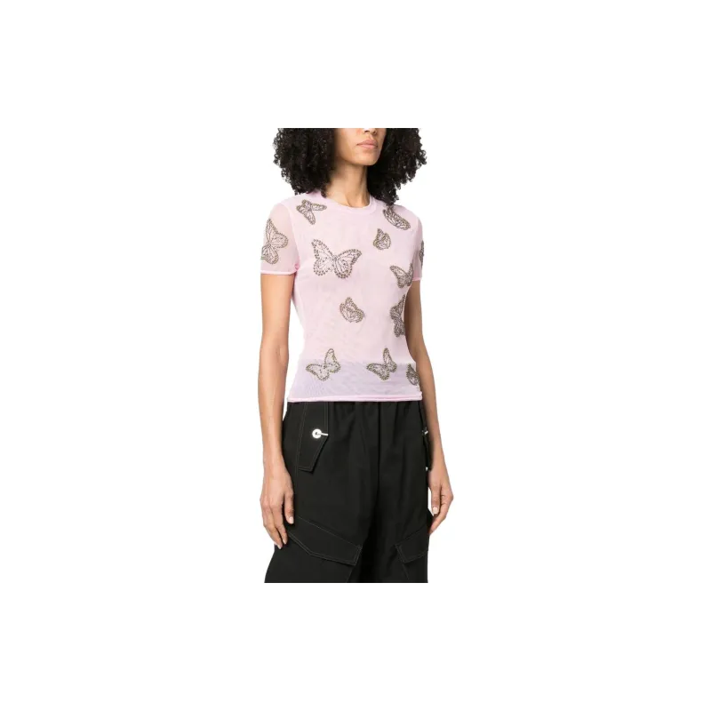 Blumarine T Shirts Women's Pink-3