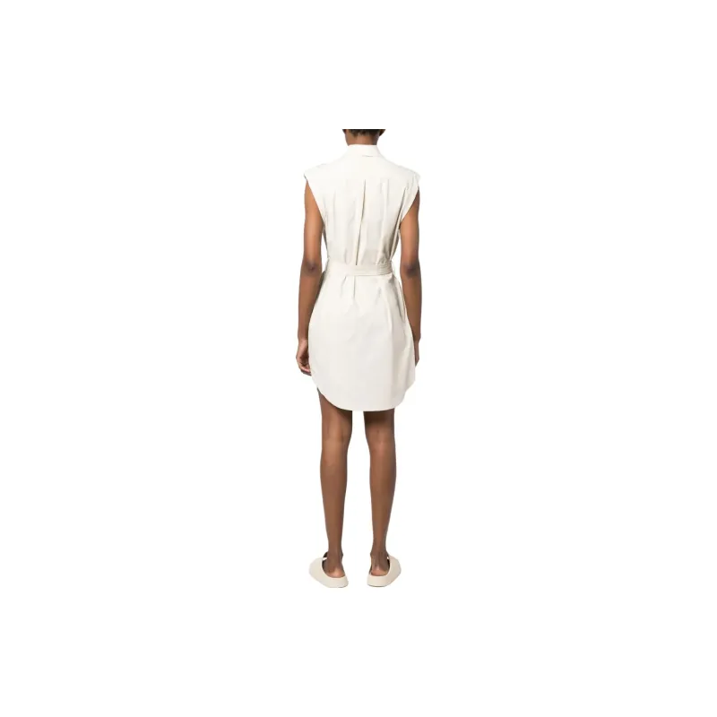 DKNY Sleeveless Dresses Women's Ecru-2