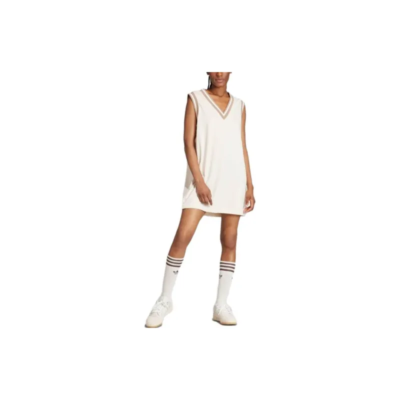 Adidas Originals Sleeveless Dress Women's White-1