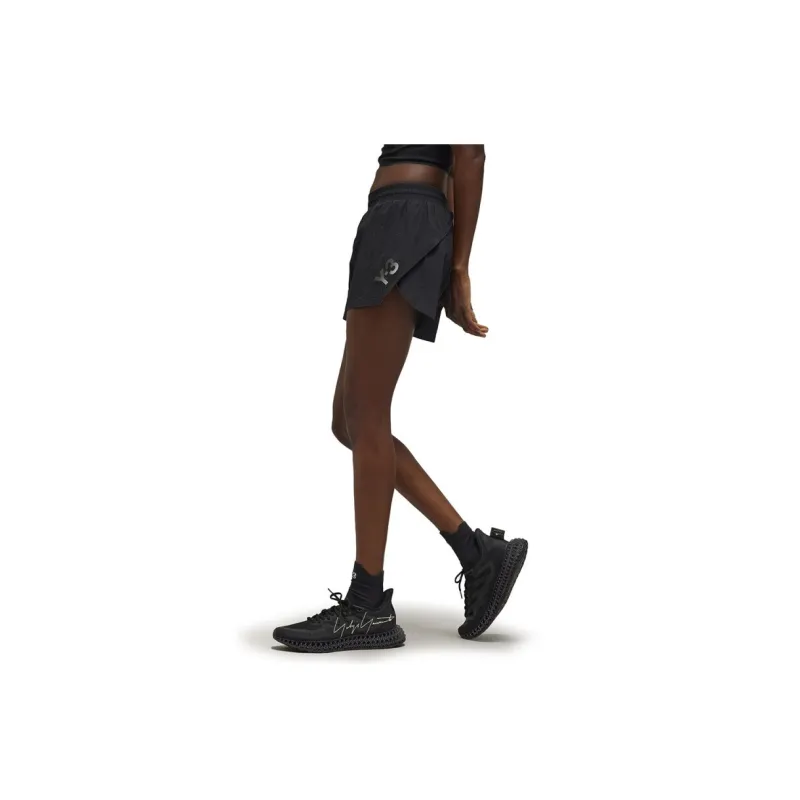 Y 3 Logo print Running Shorts-2