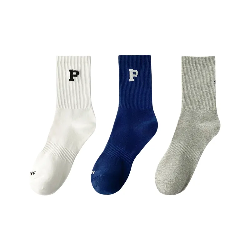 XXLLG Mid Calf Socks Women's 3 Pack-1