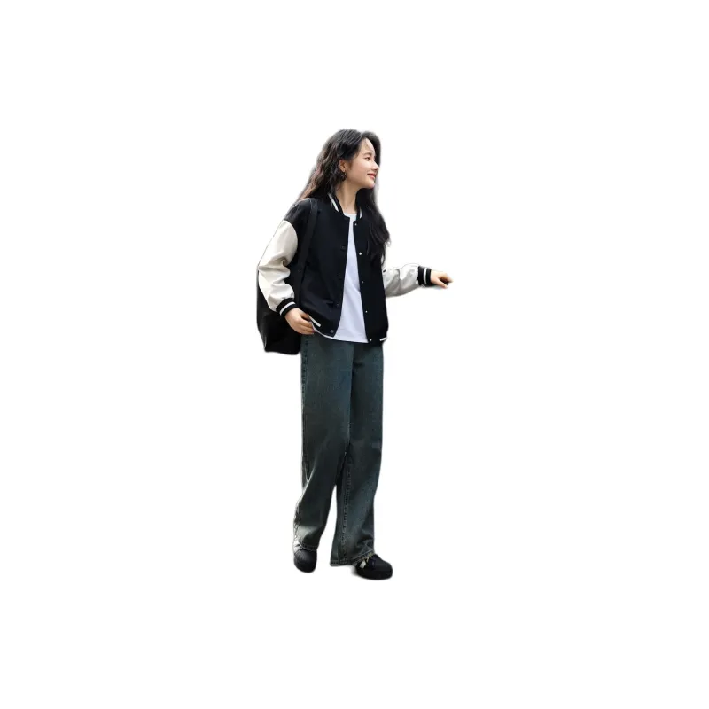 Mo Han Yi Mei Jackets & Coats Women's Black-1