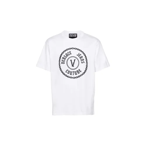 VERSACE JEANS T-Shirts Men White