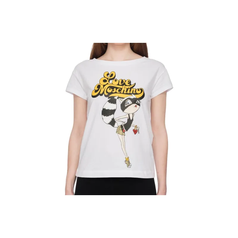 MOSCHINO T Shirts Women's White-1