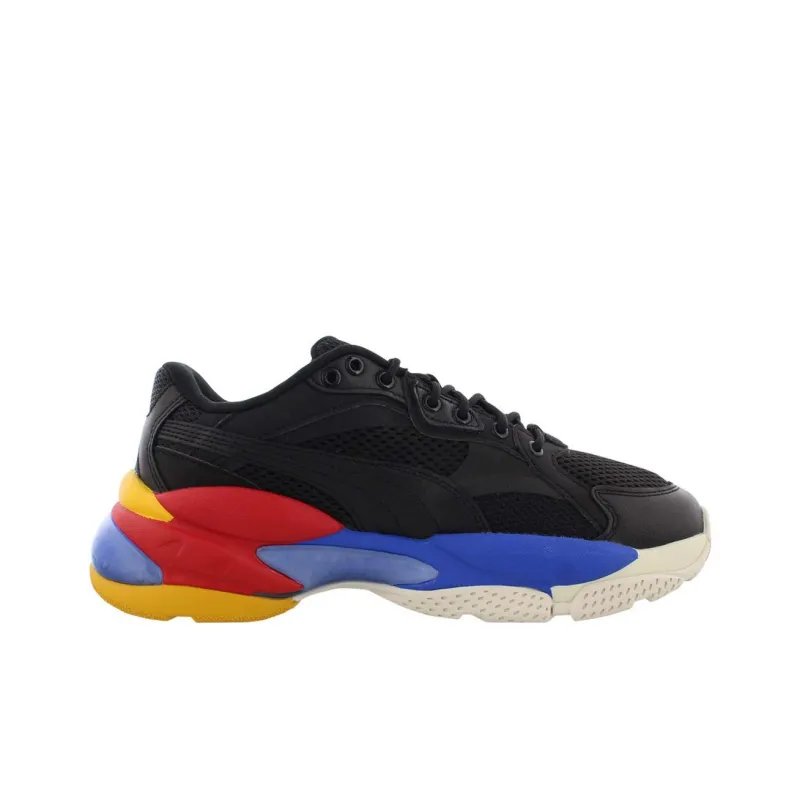 PUMA LQDCELL Cushioning Kids' Training Shoes Black Blue Red Teenagers-1
