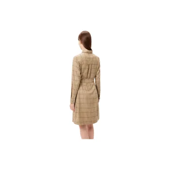 Hush Puppies Long Sleeved Dresses Women's Khaki