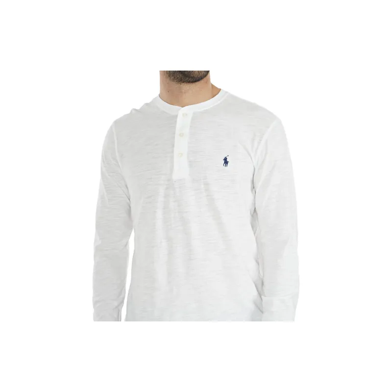 Polo Ralph Lauren Buttoned Long Sleeved T Shirt-4
