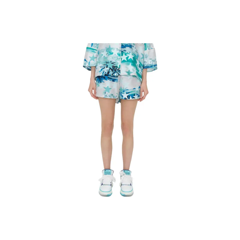 AMIRI Casual Shorts Women's Green-2