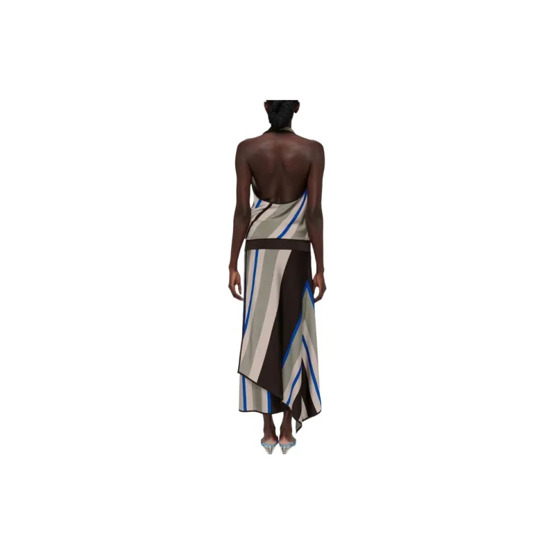 Ferragamo Asymmetric Knitted Dress-2