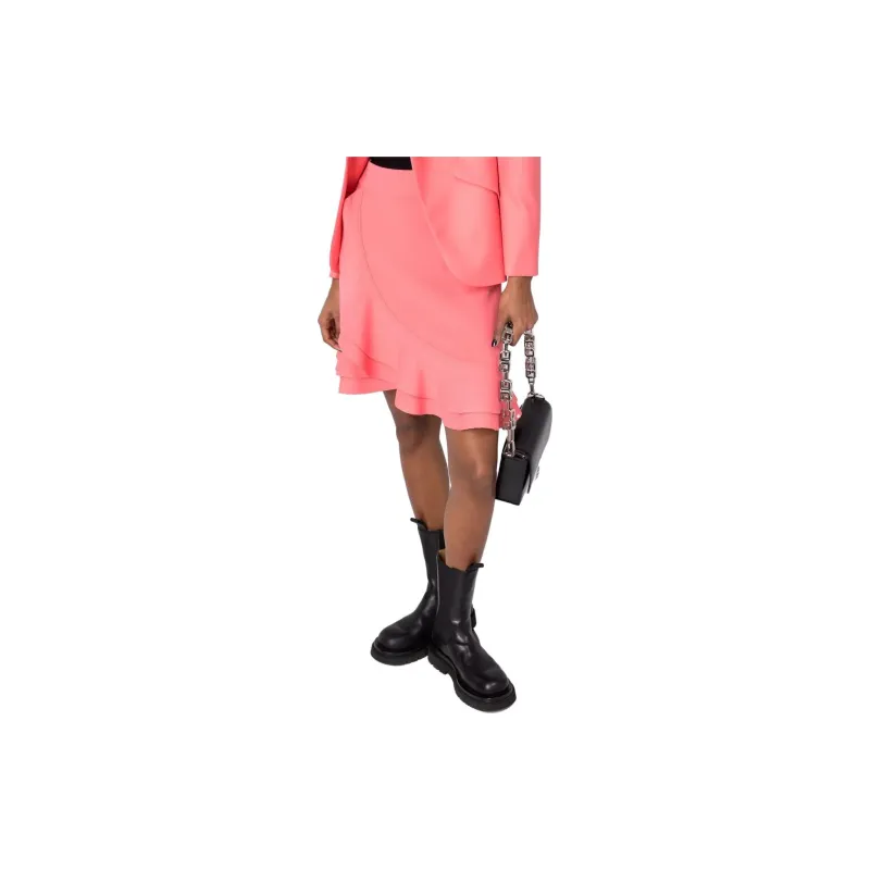 Alexander McQueen Ruffled Asymmetric Mini Skirt-1