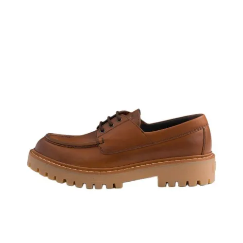 PRADA Loafers 6cm Women's Brown