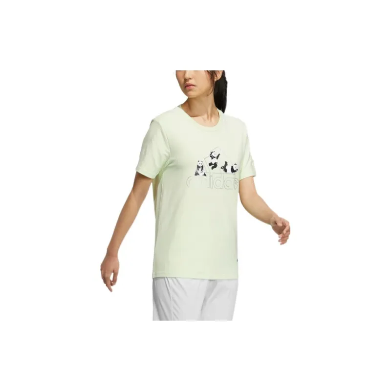 Adidas T Shirts Women's Green-3
