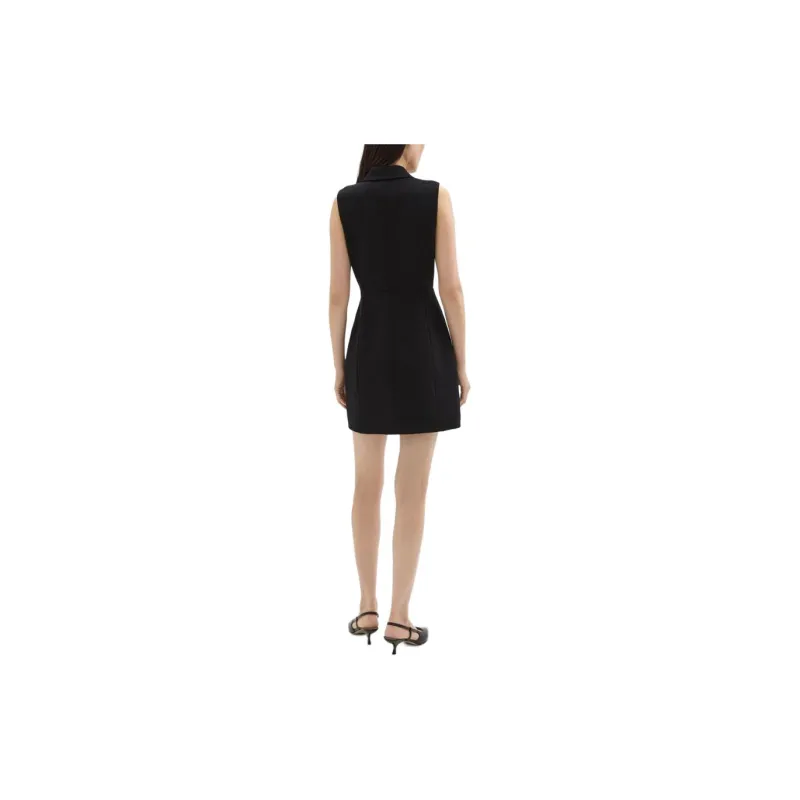 THEORY V Neck Mini Dress-1