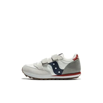 Saucony Low Top Running Shoes Gray Blue Red Kids'