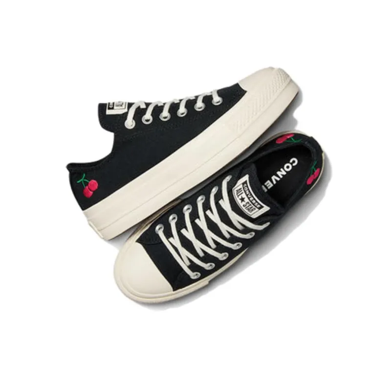 Converse Women's Chuck Taylor All Star Lift Platform Low 'Cherries' Women's-3
