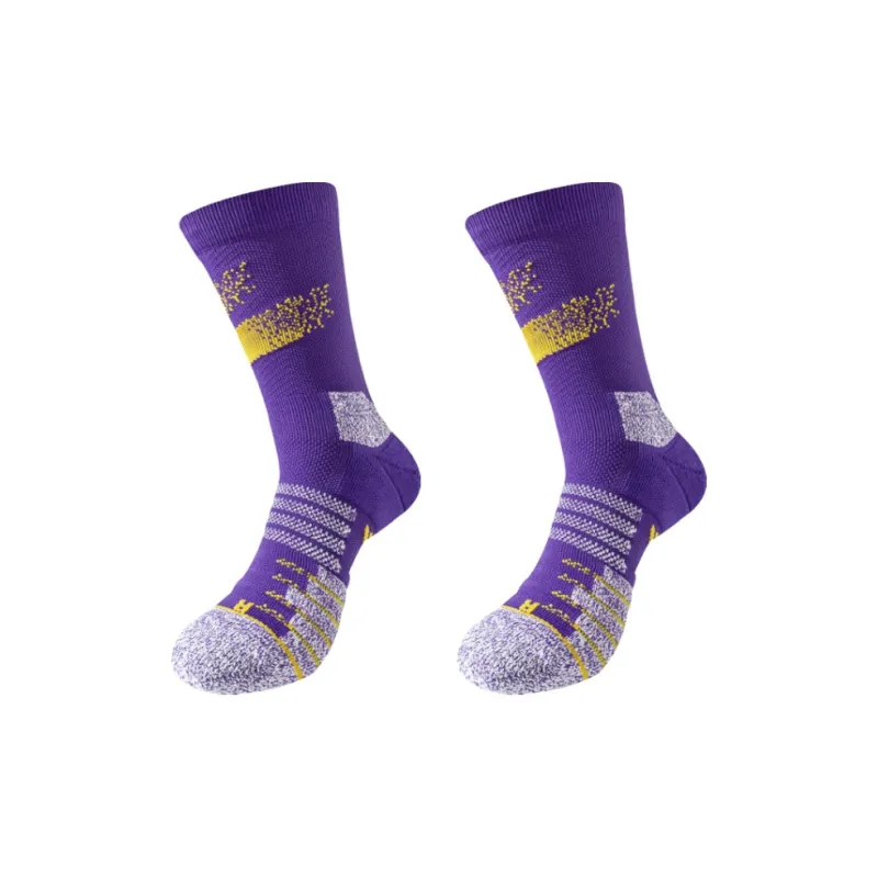 JIAZINI Mid-Calf Socks Men's 2 Pack-7