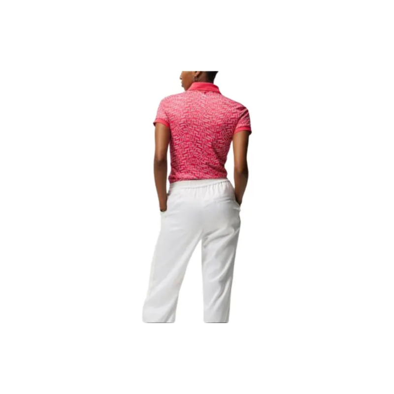 J.Lindeberg Polo Shirt Women's Pink-3