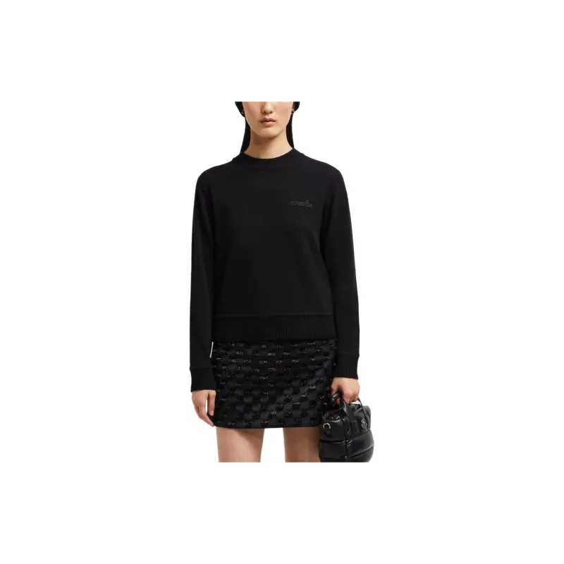 Moncler Logo Detailed Crewneck Sweater-1