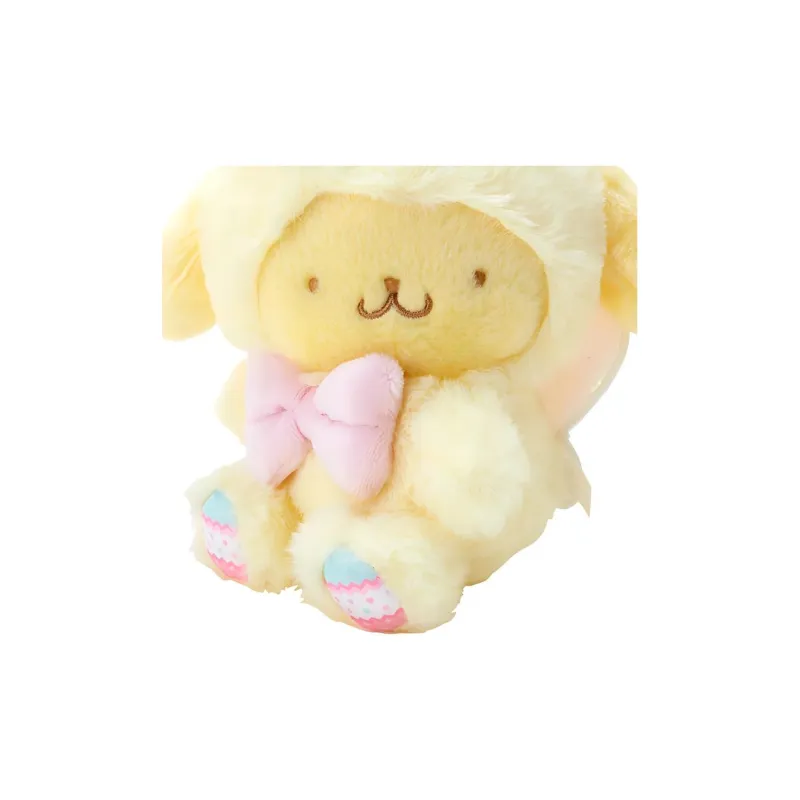 Sanrio Easter Bunny Pompompurin Dolls Plush Pendant 17cm Height-2
