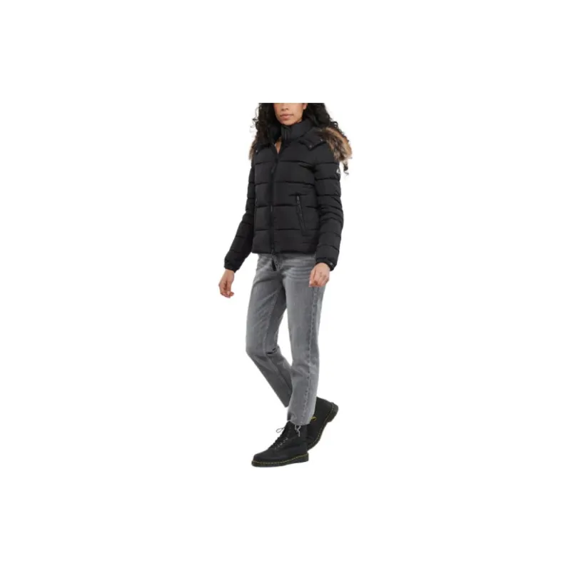 SUPERDRY Jackets Coats Women's Black-1