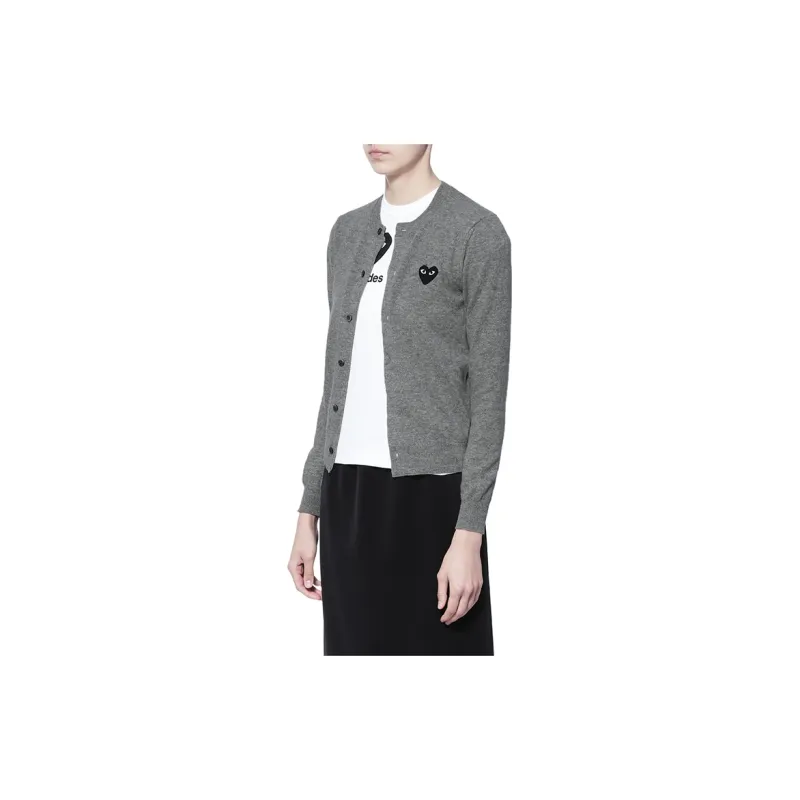 CDG Play Knitwear Women's Gray-3