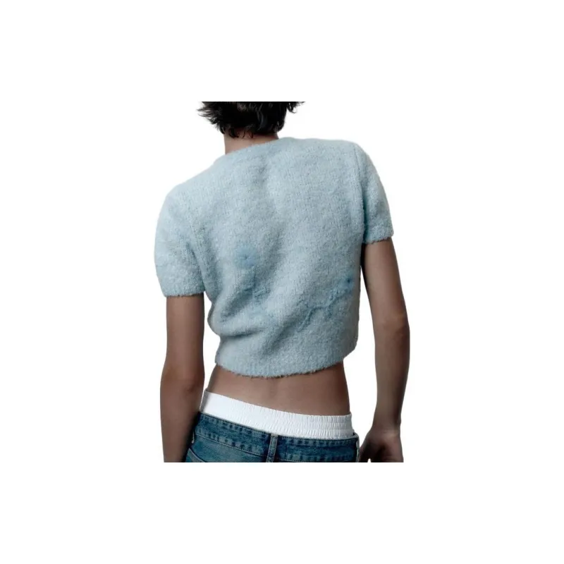 ZARA Sweaters Women's Blue-3