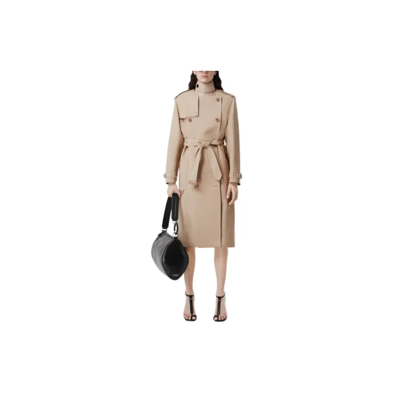 Burberry SS22 Trench Coat Women's Light Umber-1