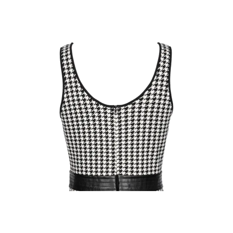 PINKO FW23 Sleeveless Dress Women's Black-2