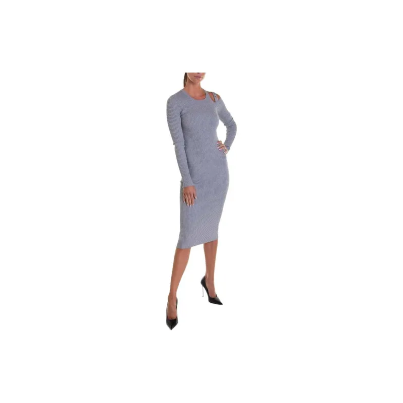 Blumarine Long-Sleeved Dresses Women's Light Purple-1