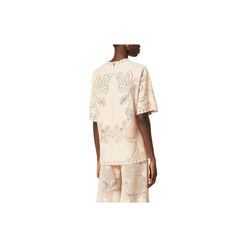 Valentino SS24 T-Shirt Women's Pink-1