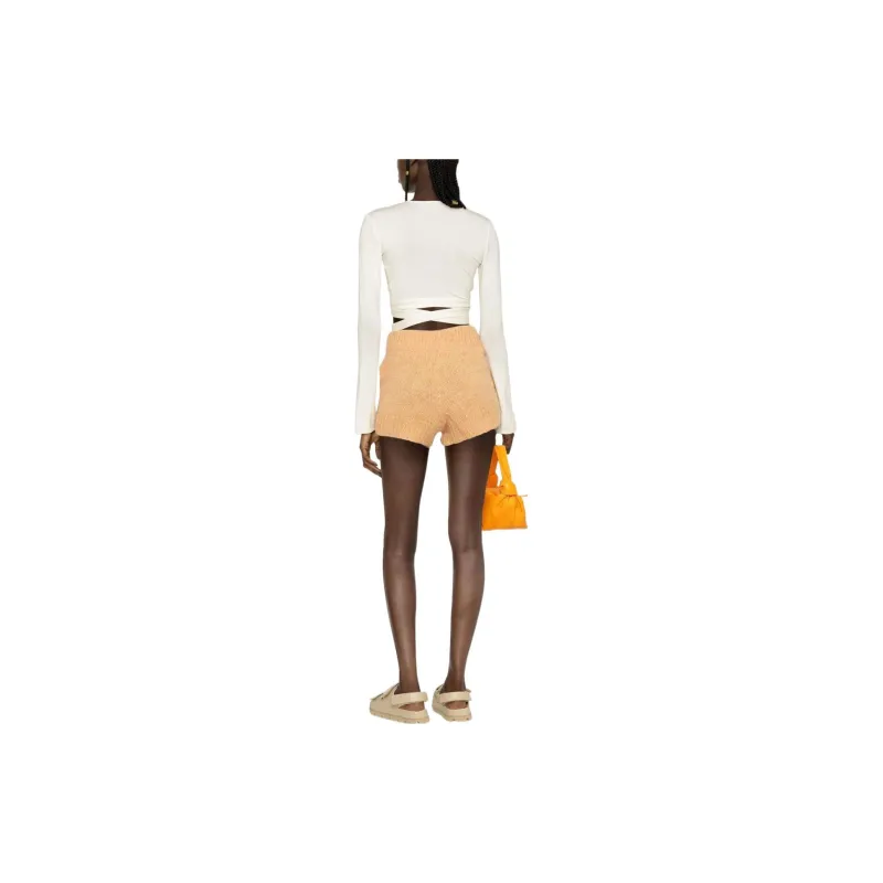 Rotate Birger Christensen High waist Knit Shorts-2