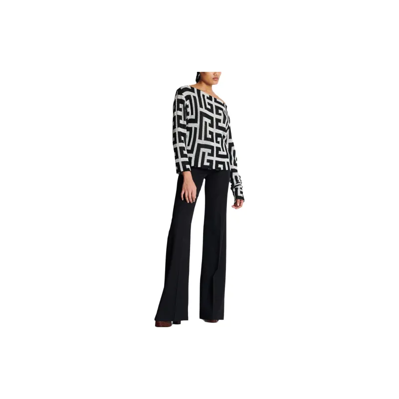 BALMAIN FW23 Knitwear Women's Black-3