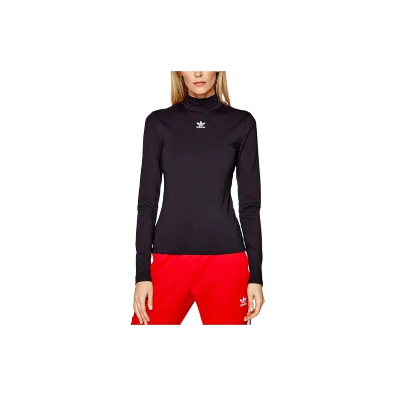 Adidas Originals Essential T Shirts Women's Black-1