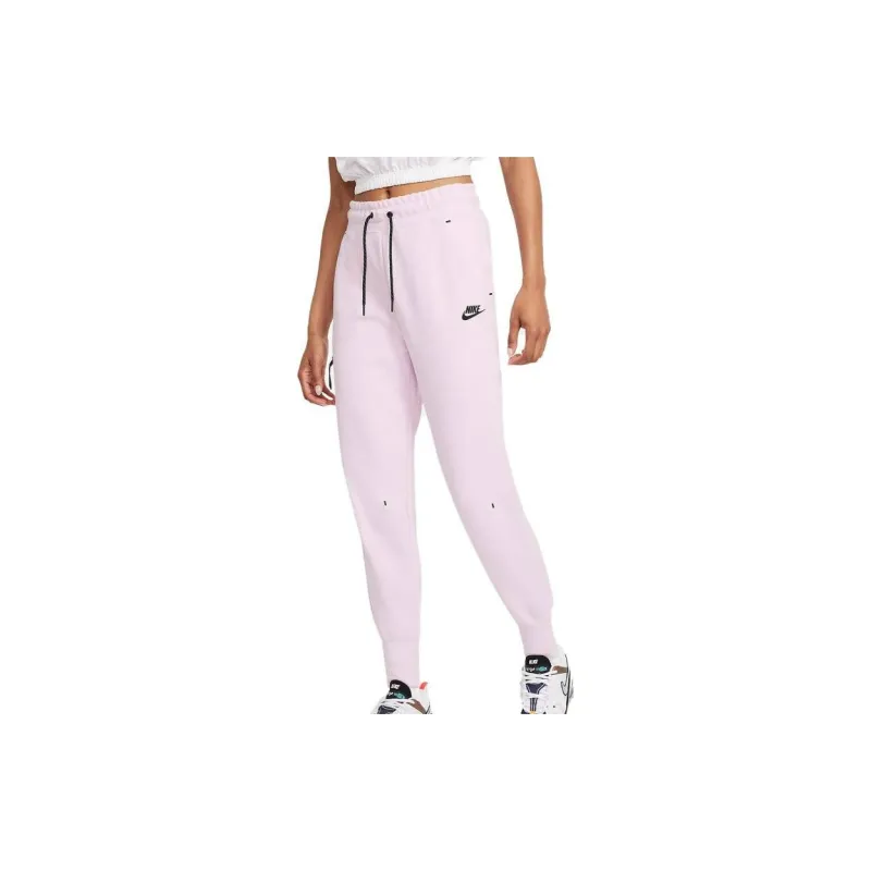 Nike Knitted Sports Pants Women's Pink-2
