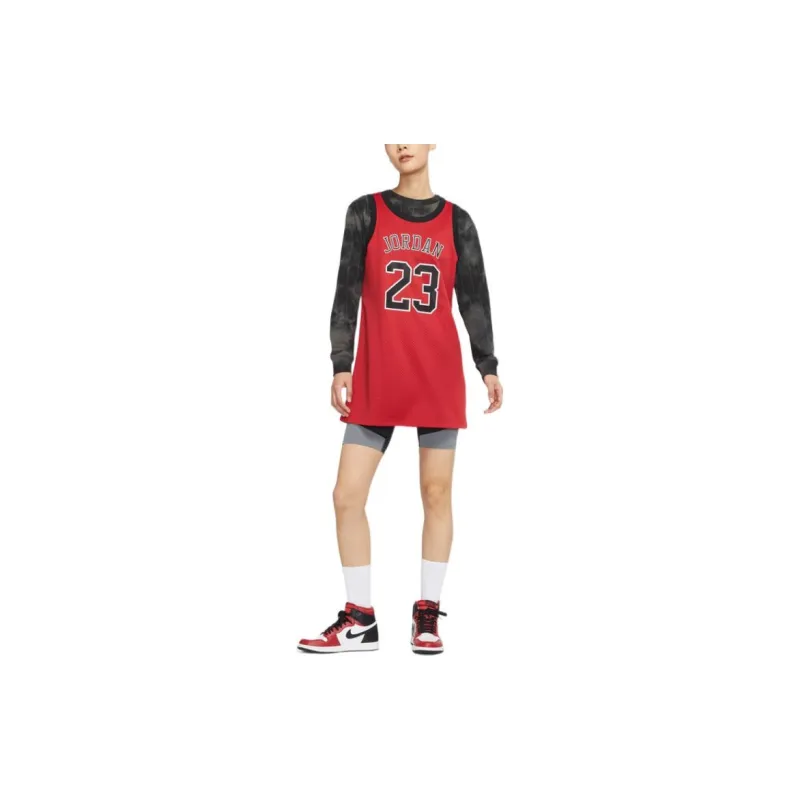 Jordan Sleeveless Dress Women's Red-2