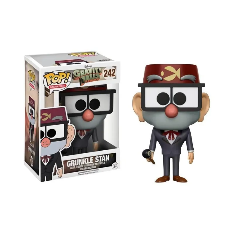 Funko POP! Collection ANIMATION The Eccentric Town Stanley Pines Chibi Figures-3