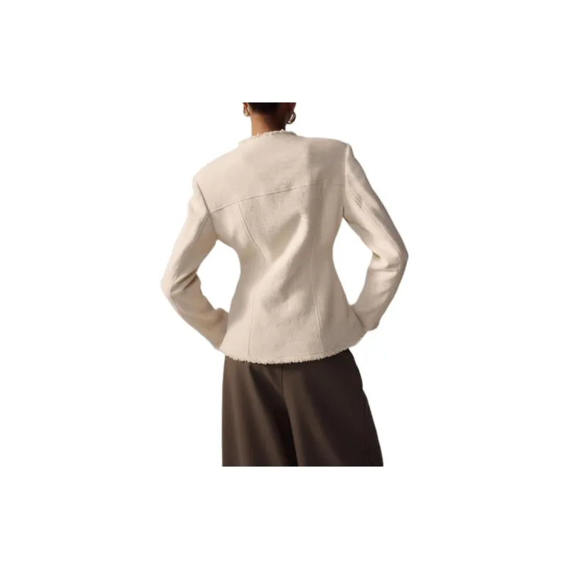 H&M Jackets Coats Women's Light Beige-2