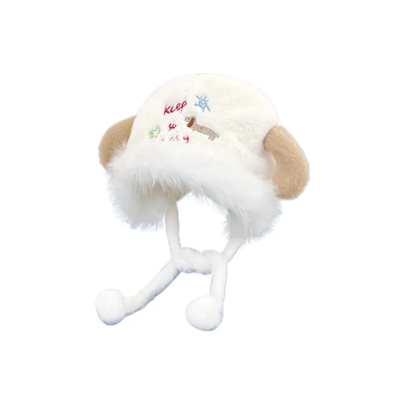 SLEEPYWALK Polyester Trapper Hats Women's-1