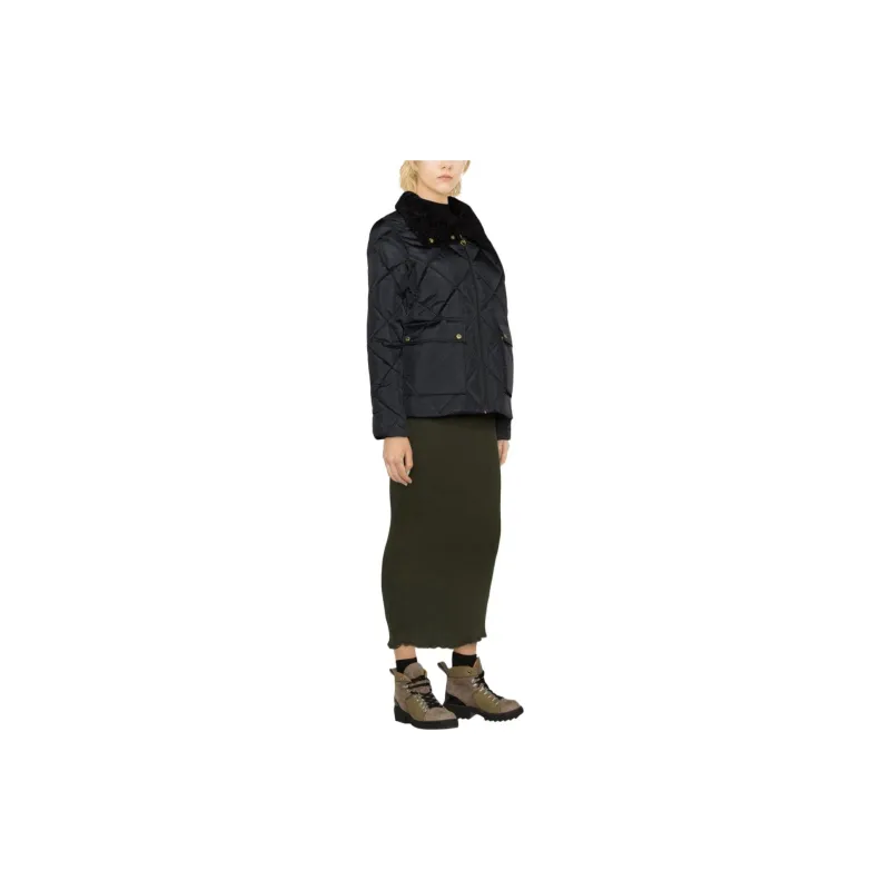 BARBOUR FW23 Puffer Jacket Women's Black-3