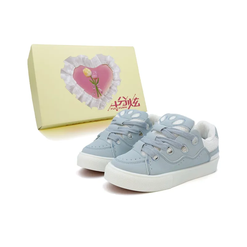 FULLXUAN Comfortable, Versatile, Minimalist Style, Fashion Low Top Skateboard Shoes Women's Box Included-6